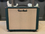 Two Rock Studio Signature Head & 1x12 Closed Back Cabinet British Racing Green/Cane Tolex