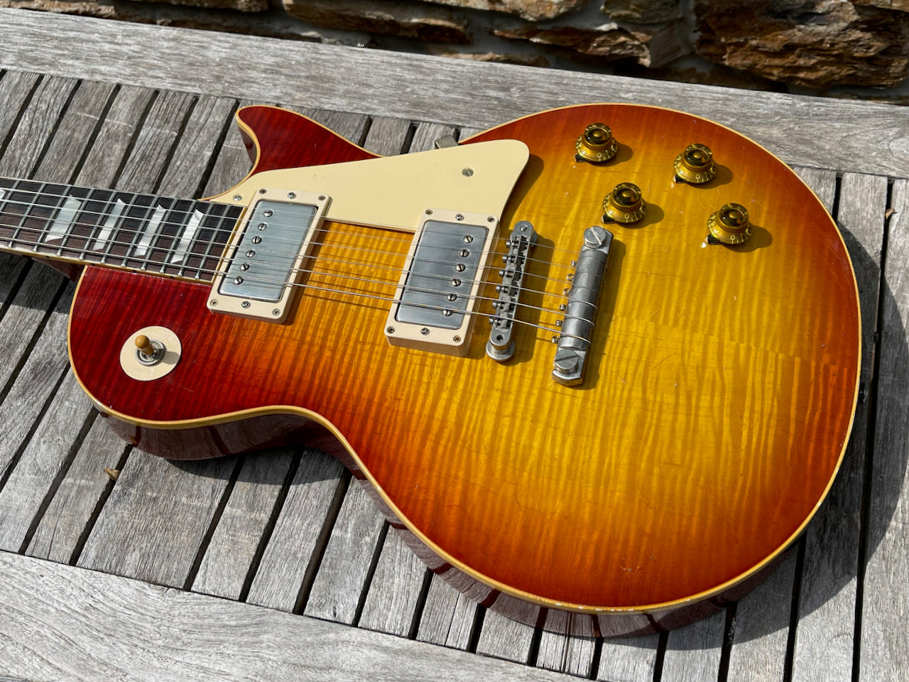 2018 Gibson Les Paul 1959 R9 Standard Historic Makeovers Brazilian Heritage Cherry