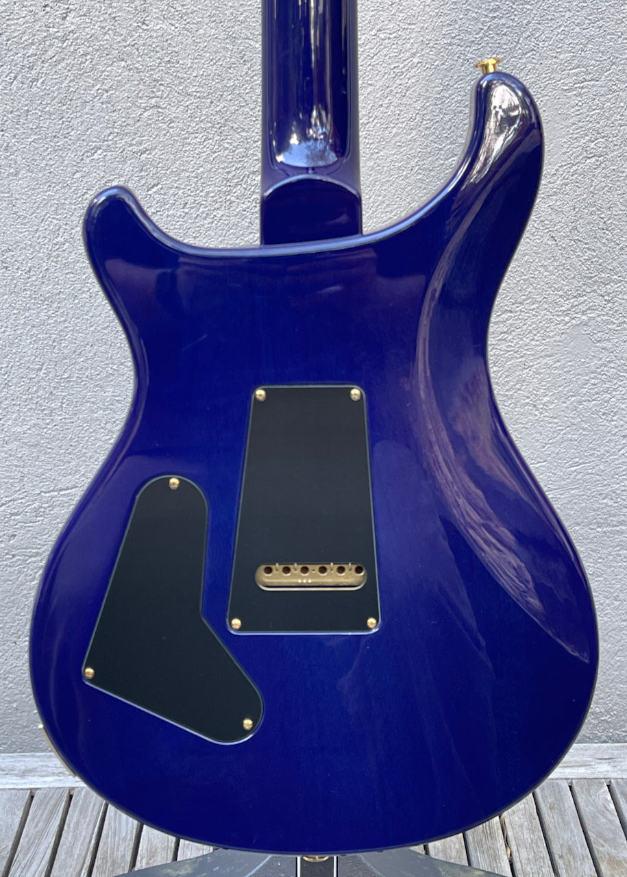2018 Paul Reed Smith PRS Custom 24 Violet Blue Burst 10 Top Thornbucker