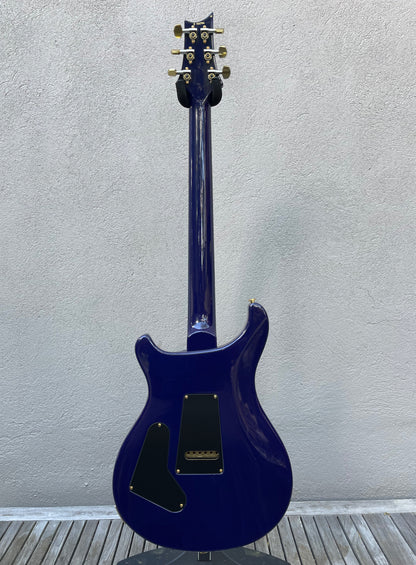 2018 Paul Reed Smith PRS Custom 24 Violet Blue Burst 10 Top Thornbucker
