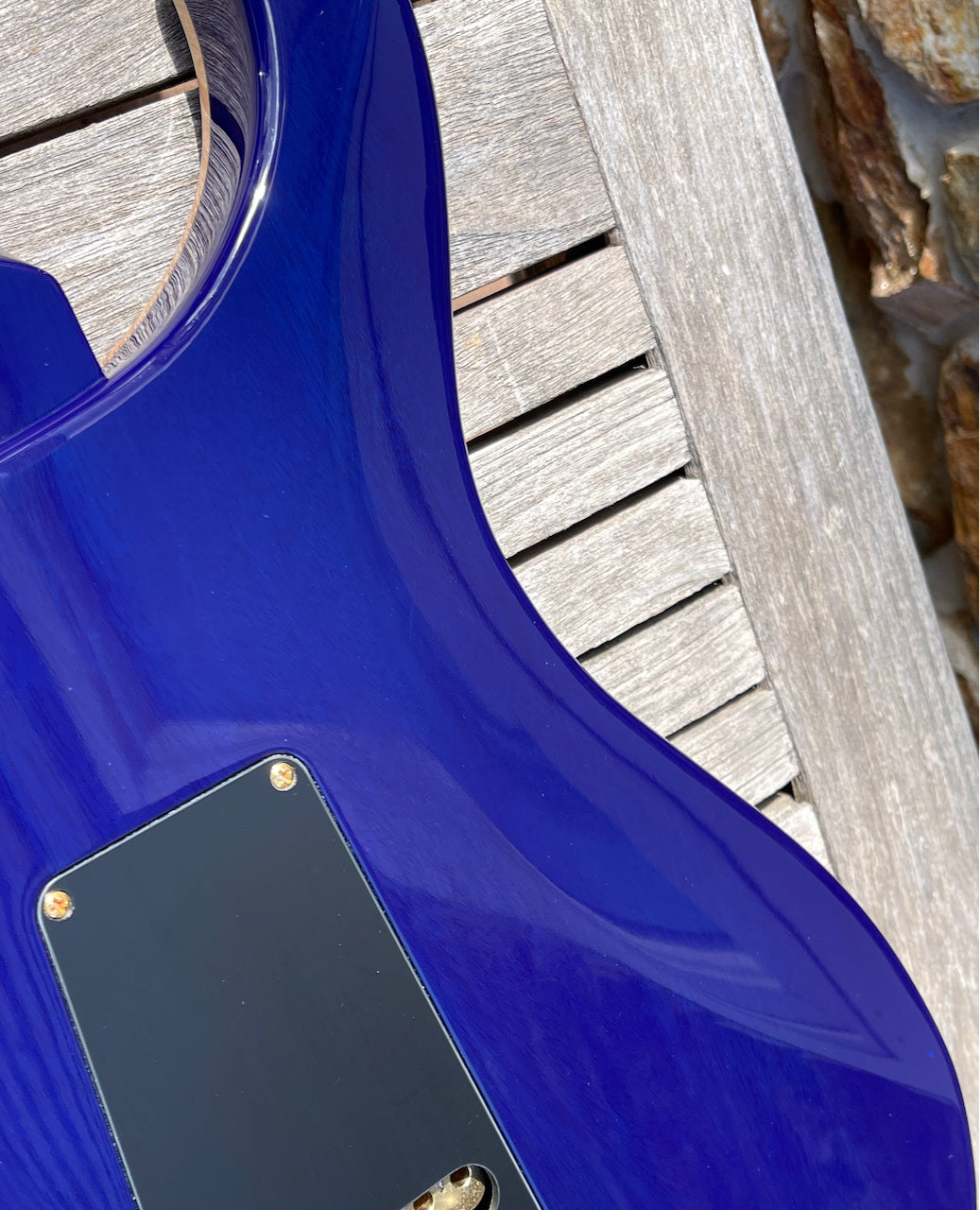 2018 Paul Reed Smith PRS Custom 24 Violet Blue Burst 10 Top Thornbucker