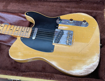 2020 Nacho Telecaster Aged Butterscotch #0491