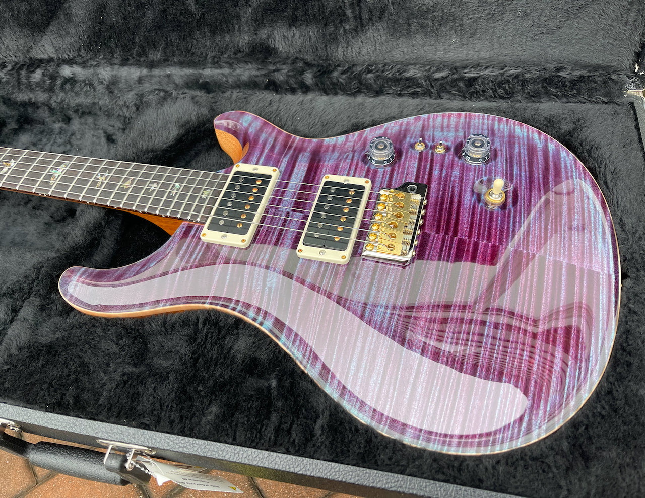 Paul Reed Smith PRS Custom 24 35th Anniversary 10 Top Violet Blue Burst