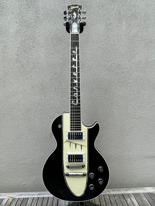 1995 Gibson Custom Shop 1960 Corvette Les Paul Tuxedo Black