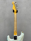 2013 Fender Custom Shop Heavy Relic 1960 Stratocaster LTD Floyd Rose White Lightning/Surf Green