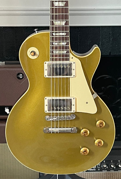 2021 Gibson 1957 Les Paul Standard Reissue R7 Goldtop VOS Double Gold Darkback