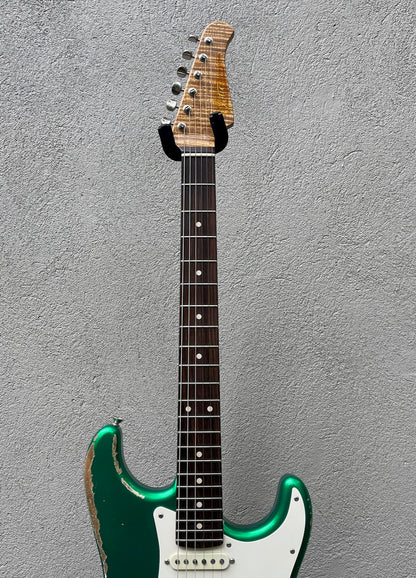 2018 Xotic XSC-1 Heavy Aged Candy Apple Green