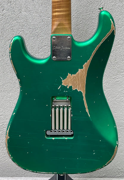 2018 Xotic XSC-1 Heavy Aged Candy Apple Green
