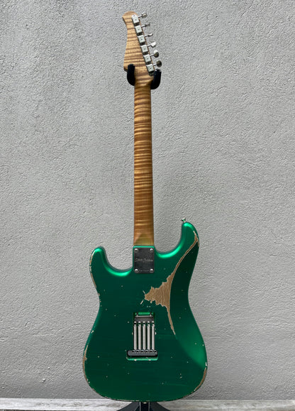 2018 Xotic XSC-1 Heavy Aged Candy Apple Green