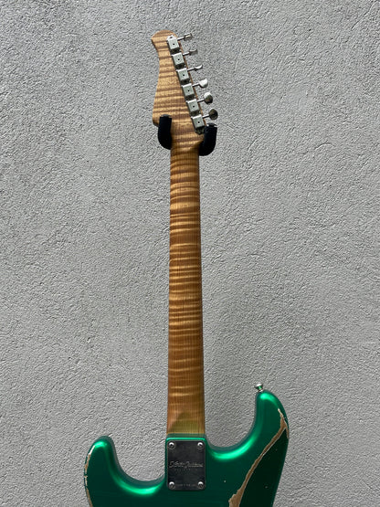 2018 Xotic XSC-1 Heavy Aged Candy Apple Green