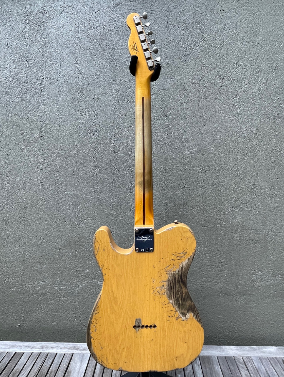 2021 Fender Custom Shop 1953 Telecaster Heavy Relic Butterscotch Blonde