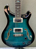 Paul Reed Smith PRS SE Hollowbody II Piezo Peacock Blue Burst