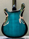 Paul Reed Smith PRS SE Hollowbody II Piezo Peacock Blue Burst