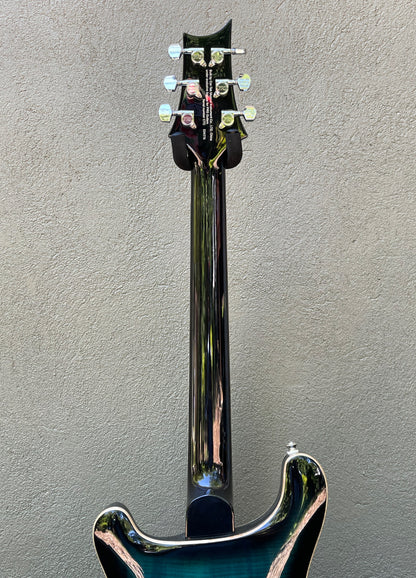 Paul Reed Smith PRS SE Hollowbody II Piezo Peacock Blue Burst