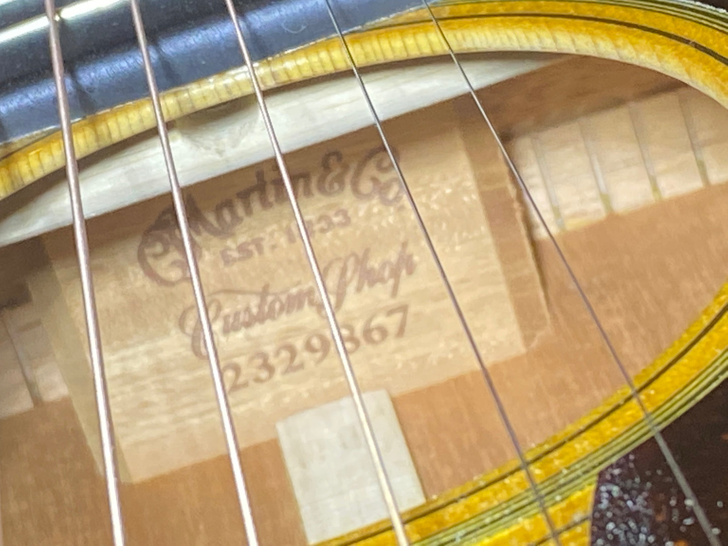 2019 Martin 000-18 Custom Shop Natural