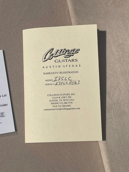 2015 Collings I-35 LC Blonde Throbaks