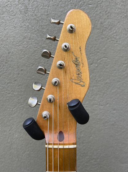 2021 Danocaster Single Cut Firemist Gold Budz Pickups