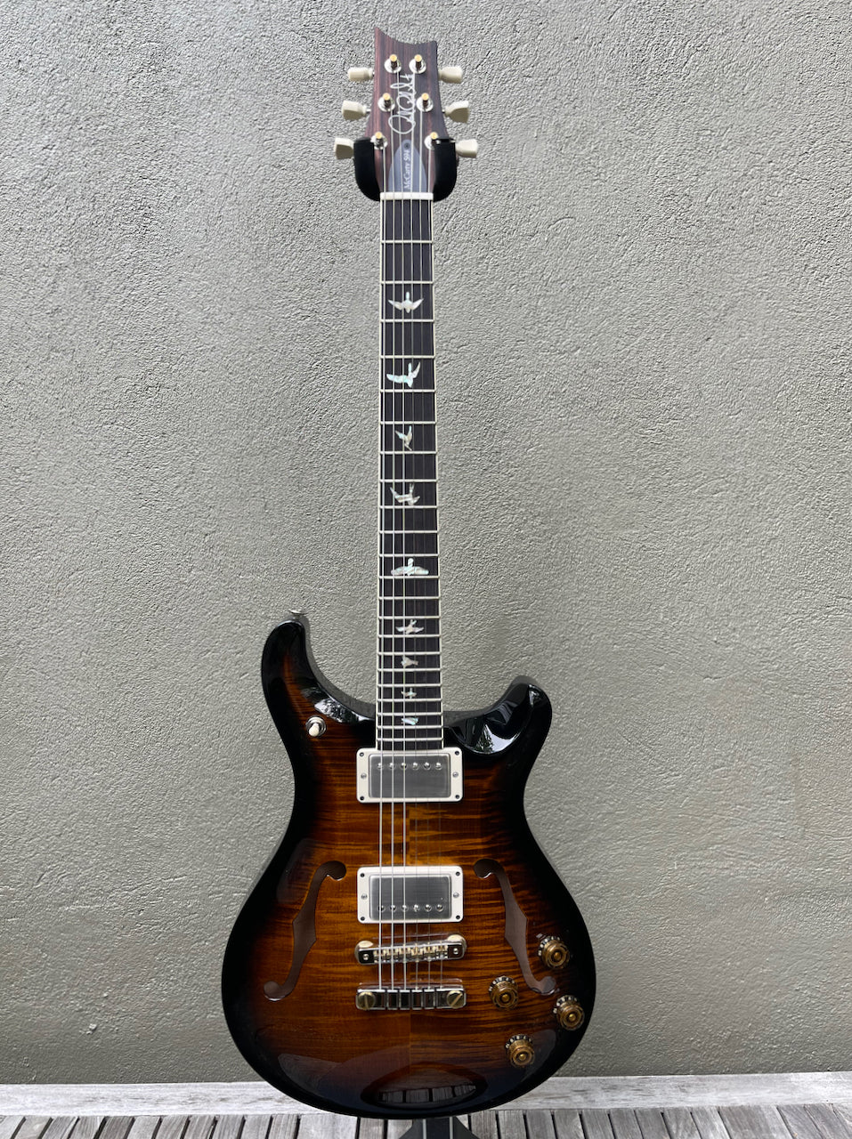 Paul Reed Smith PRS McCarty 594 Hollowbody II Black Gold Wrap Burst