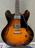 1985 Gibson ES-335 Tim Shaw Humbuckers Sunburst