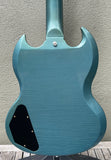 2020 Gibson 1964 SG Standard Murphy Lab Pelham Blue Ultra Light Aged