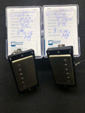 Seymour Duncan Custom Shop AlNiCo II PAF set with aged nickel Covers