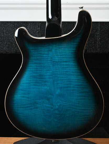 Paul Reed Smith PRS SE Hollowbody II Piezo Peacock Blue Burst