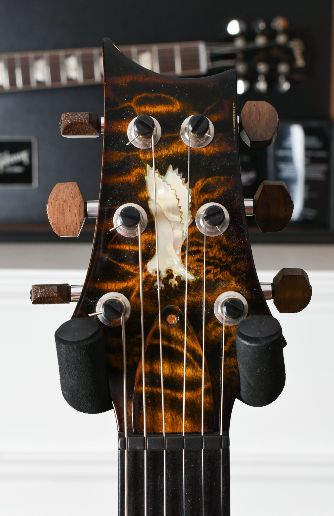 2016 Paul Reed Smith PRS Private Stock #6095 Singlecut Trem Tiger's Eye Brazilian Neck