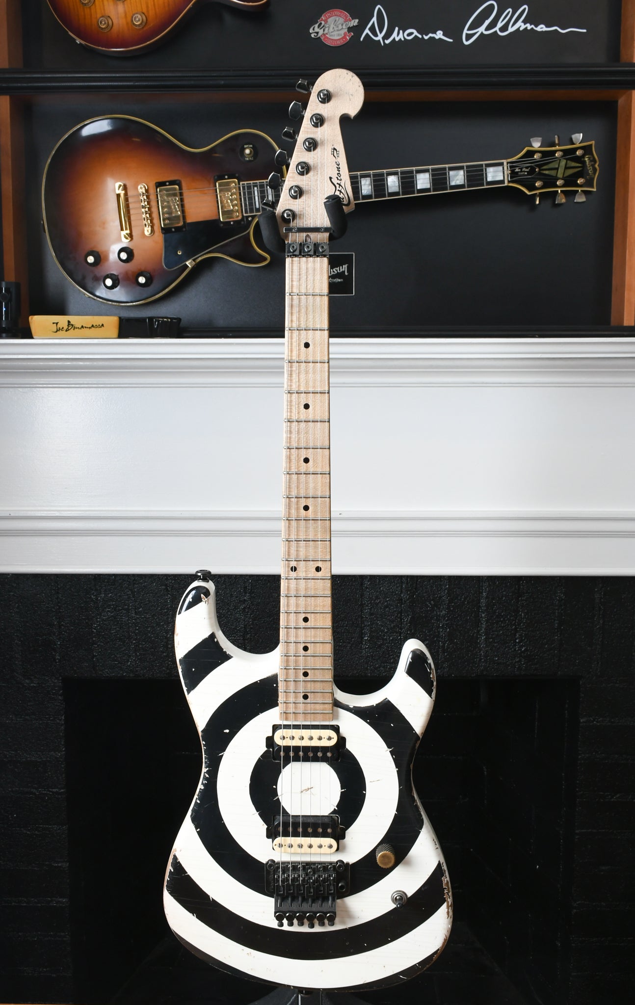 2019 Luxxtone El Machete HH Black & White Bullseye