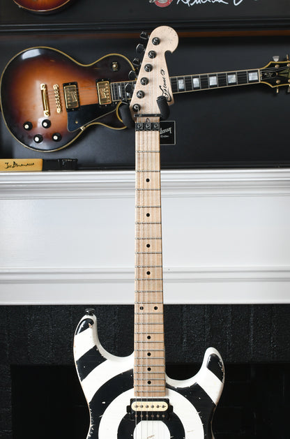 2019 Luxxtone El Machete HH Black & White Bullseye