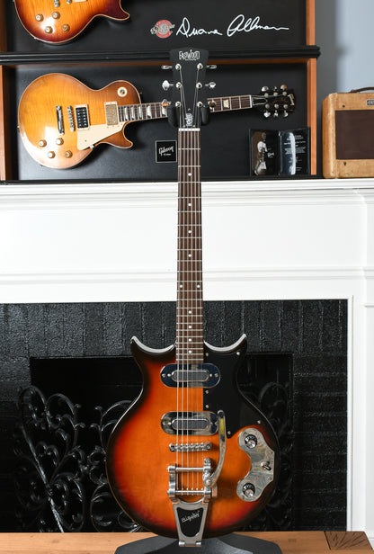 2016 Eastwood Marksman V Sunburst Gemini Pickups
