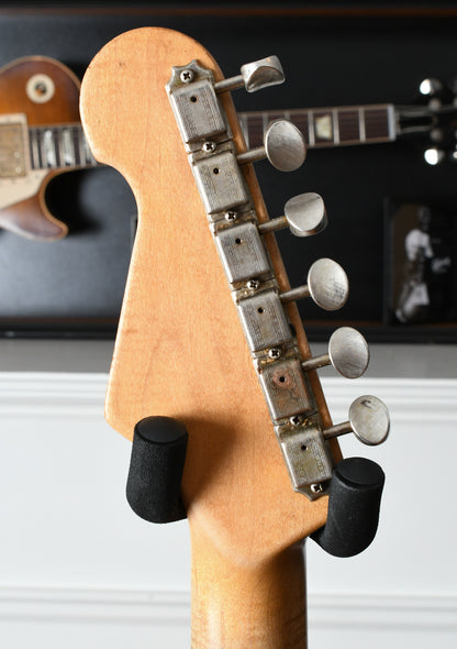 2022 Danocaster Double Cut Faded Fiesta Red