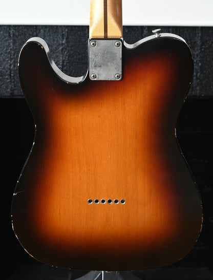 2021 Danocaster Single Cut Premium Whiteguard & Ron Ellis Pickups