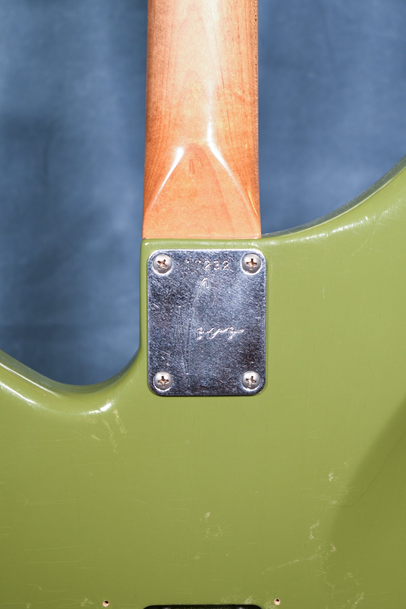2017 Novo Guitars Serus S Uffington Green Fralin's