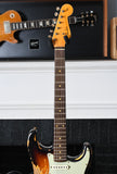 2021 Fender Custom Shop Limited Dual Mag II '60 Stratocaster Super Faded Aged 3 Tone Sunburst Heavy Relic