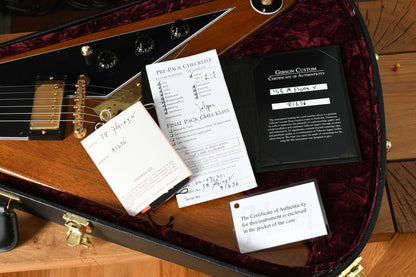2021 Gibson 1958 Mahogany Flying V Walnut