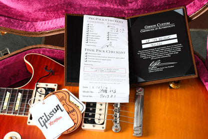 2012 Gibson 1959 Les Paul Standard Reissue R9 Washed Cherry