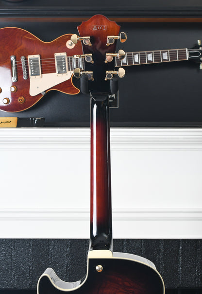 Ibanez AG95-DBS Artcore Expressionist Hollowbody Dark Brown Sunburst
