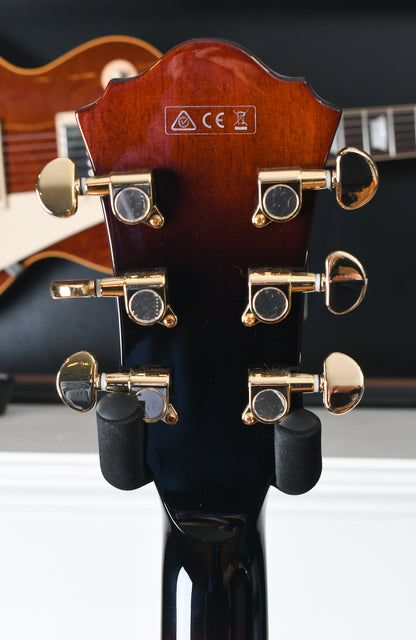 Ibanez AG95-DBS Artcore Expressionist Hollowbody Dark Brown Sunburst