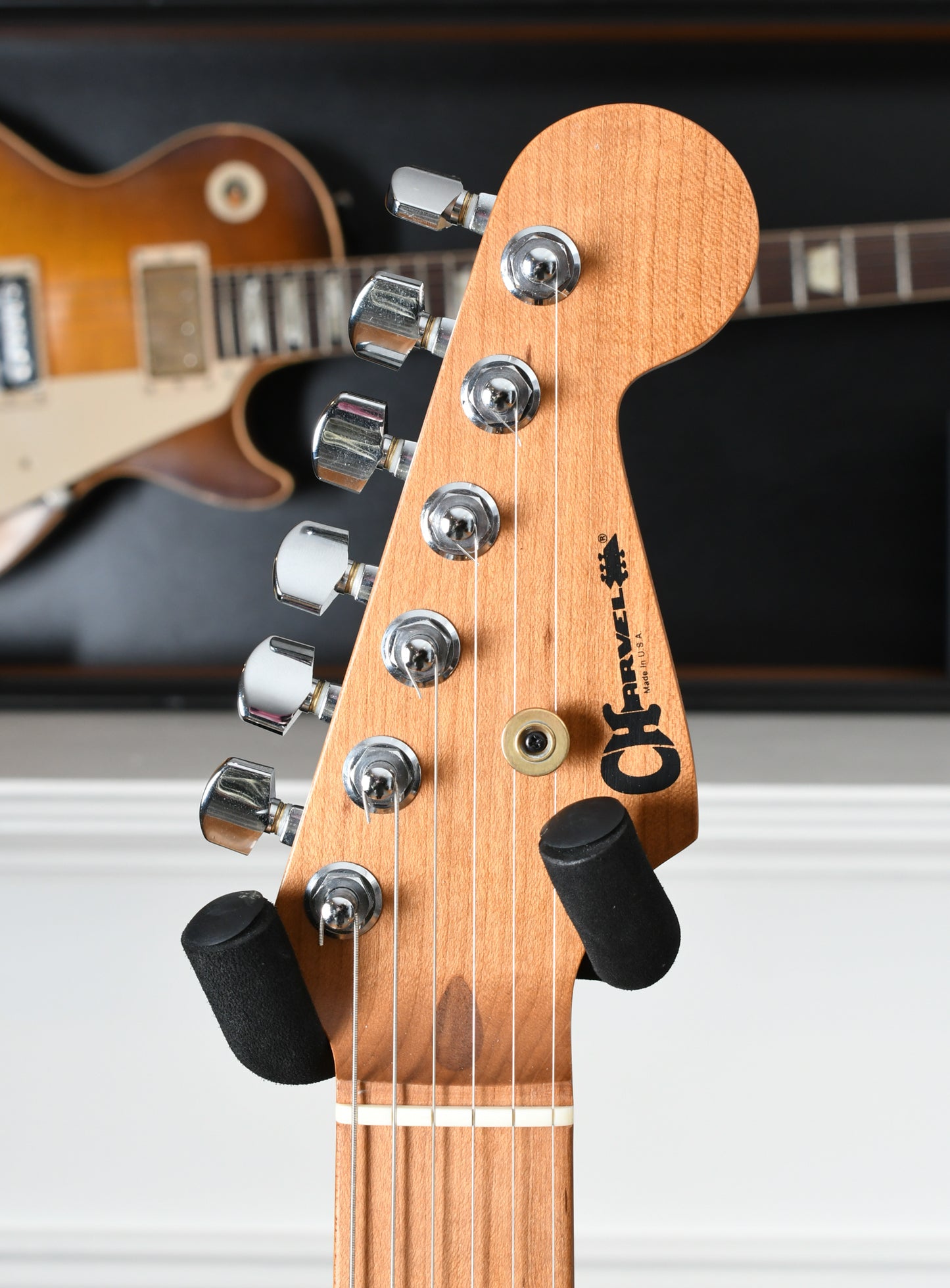 2019 Charvel USA Custom Shop San Dimas Cooked Mahogany Hartail