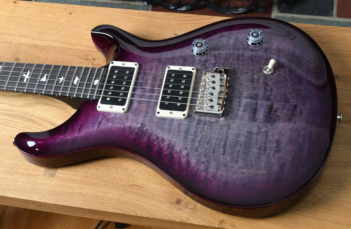 Paul Reed Smith PRS CE 24 *Custom Color* Faded Purple with Purple & Black Wrap