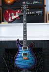 Paul Reed Smith PRS Custom 24 10 Top Quilt Aqua Blue Purple Burst Flamed Maple Neck/Ebony Board