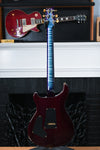 Paul Reed Smith PRS Custom 24 10 Top Quilt Aqua Blue Purple Burst Flamed Maple Neck/Ebony Board