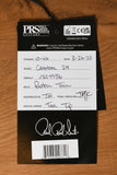 Paul Reed Smith PRS Custom 24 10 Top Quilt Aqua Blue Purple Burst Flamed Maple Neck/Ebony Board