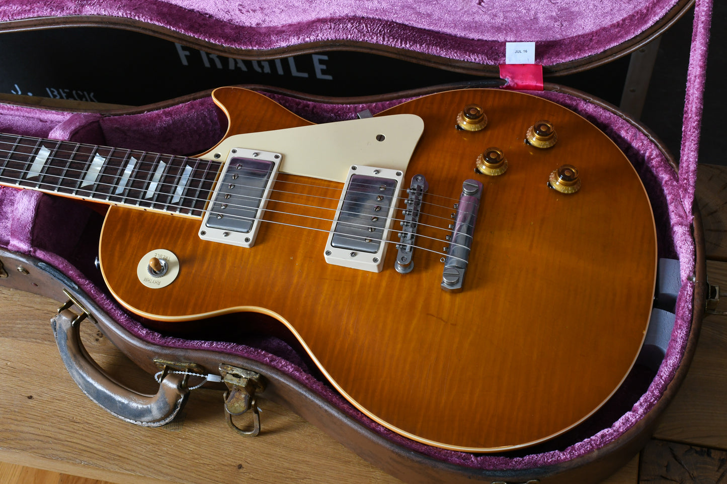 2017 Gibson 1959 Aged Les Paul Standard Reissue Music Zoo Roasted Exclusive