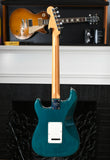1998 Fender American Deluxe Stratocaster Teal Ash Body & Maple Neck