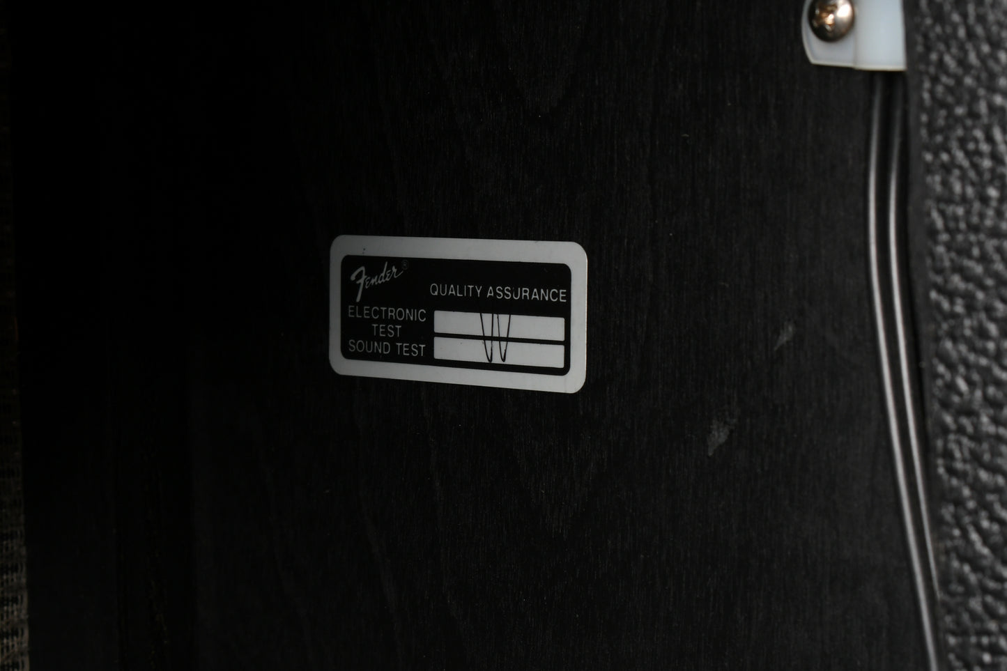 2003 Fender Super Reverb Black Tolex