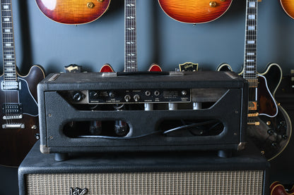 1964 Fender Tremolux Blackface Pre-CBS Vintage Piggyback Amplifier AB763
