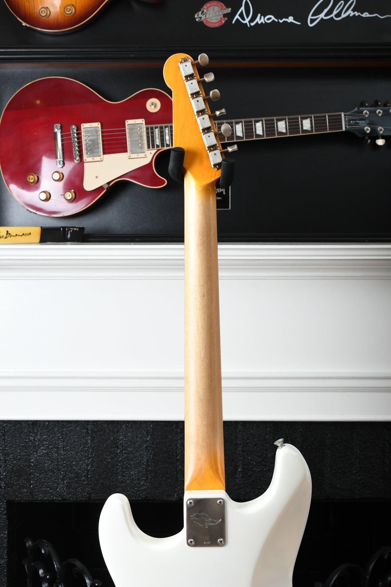 Rust Guitars NYC Stratocaster Olympic White Porter pickups