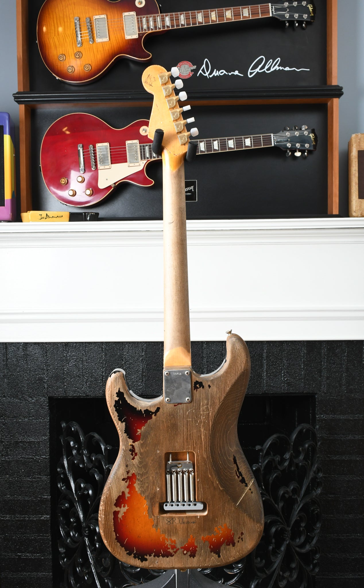 2004 Fender SRV Stevie Ray Vaughan Masterbuilt John Cruz Stratocaster "Number One" Tribute & Flightcase