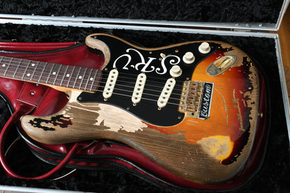 2004 Fender SRV Stevie Ray Vaughan Masterbuilt John Cruz Stratocaster "Number One" Tribute & Flightcase